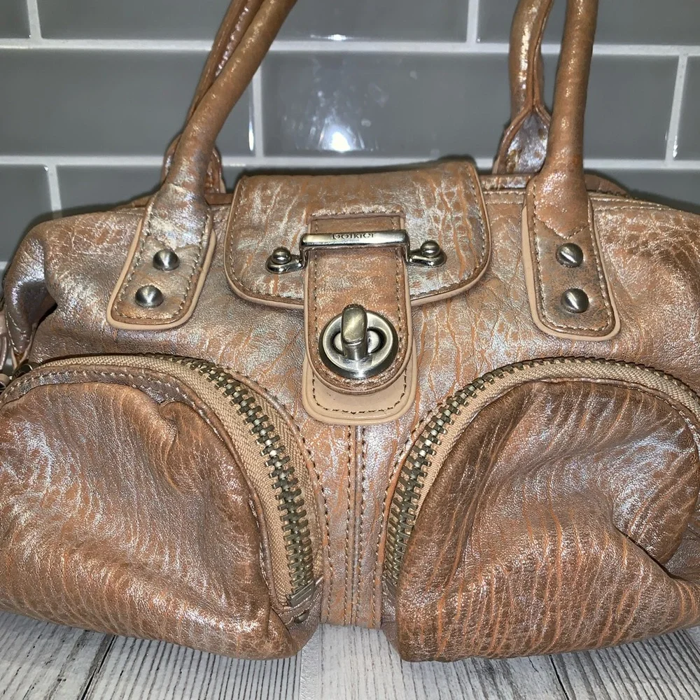 Botkier Bianca neutral leather satchel